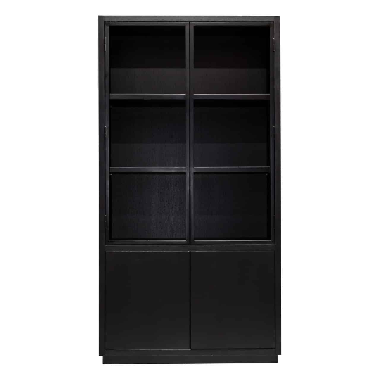 Cabinet Oakura 2-doors. (Black)