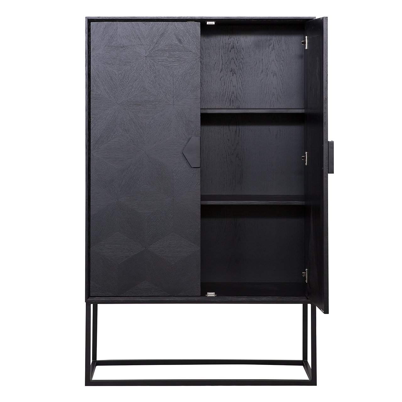 Cabinet Blax 2-doors (Black)