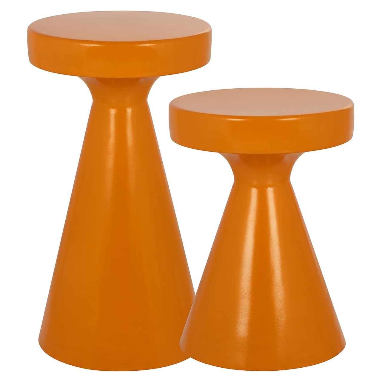 Side table Kimble orange small 30Ø