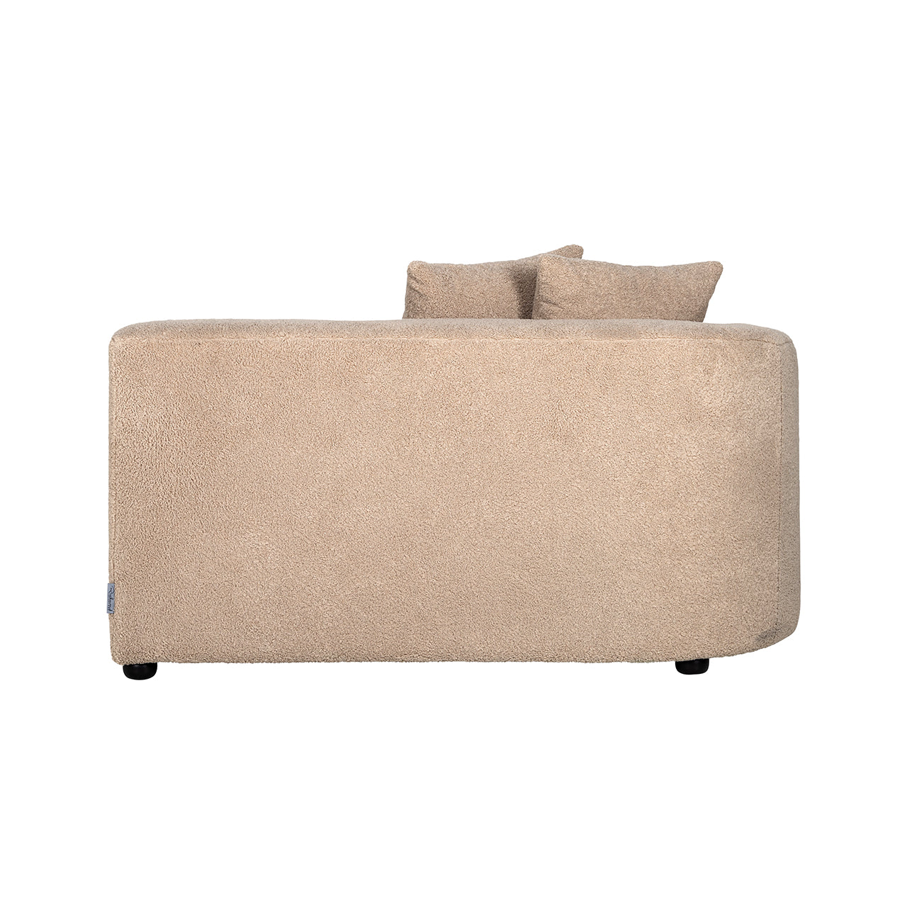 Sofa Grayson arm left sand furry | fully upholstered right (Himalaya 902 sand furry)