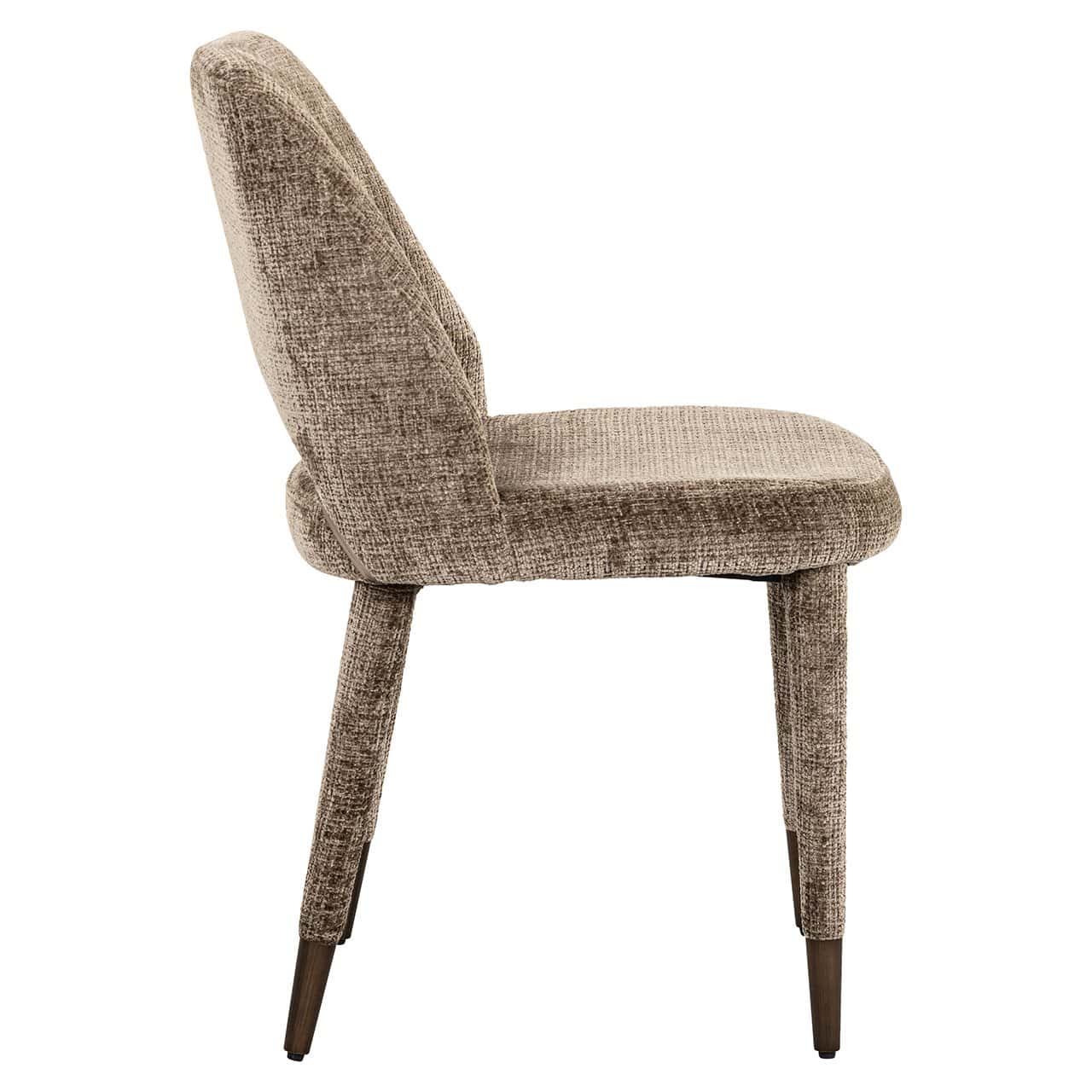 Chair Cecilia stone chenille fire retardant (Niagara 104 Stone Chenille)