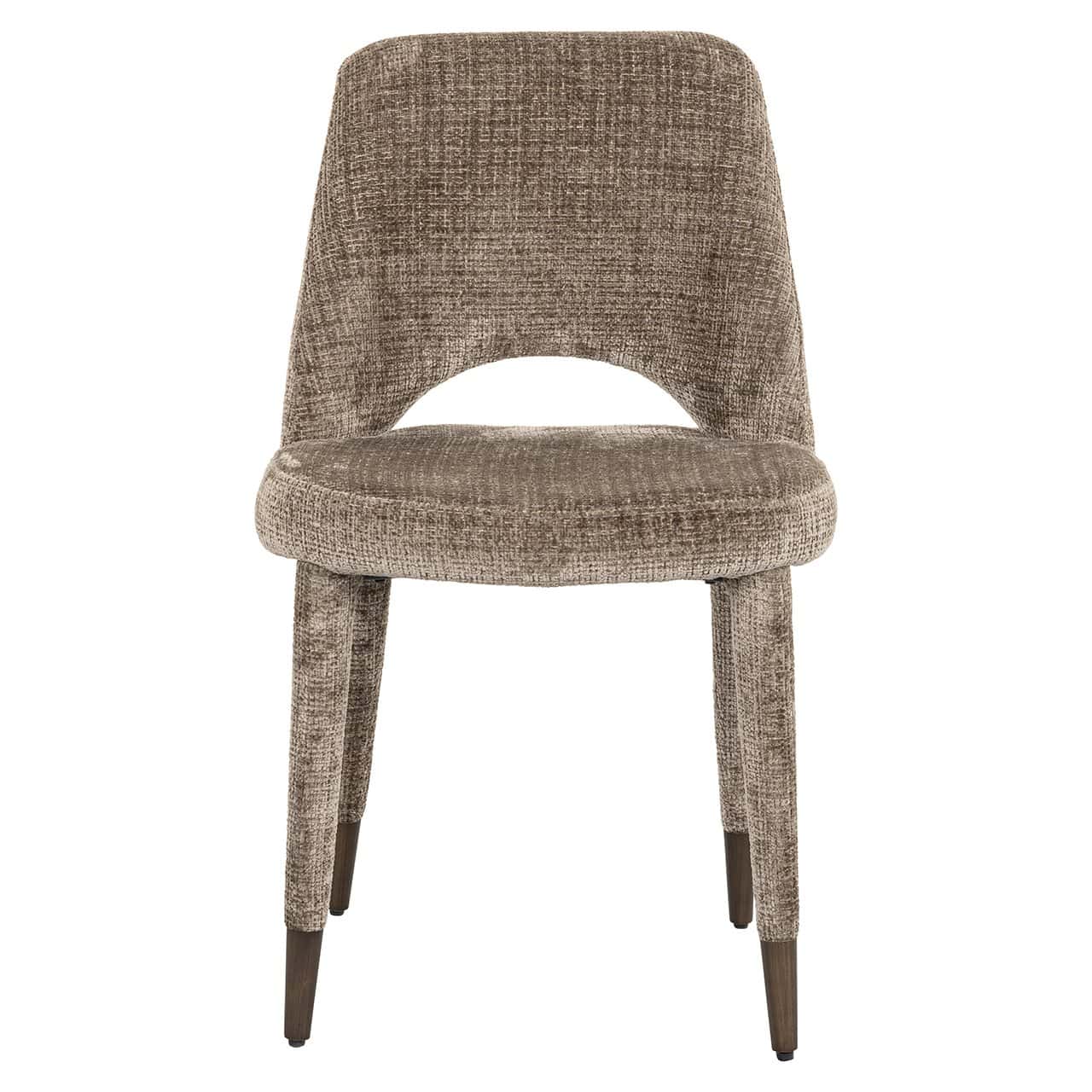 Chair Cecilia stone chenille fire retardant (Niagara 104 Stone Chenille)