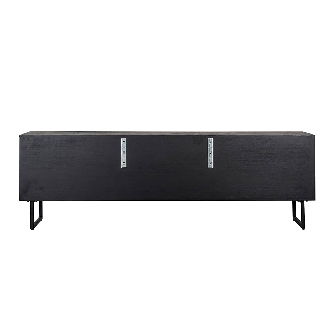 TV-unit Blax 2-flap doors 1-shelf (Black)